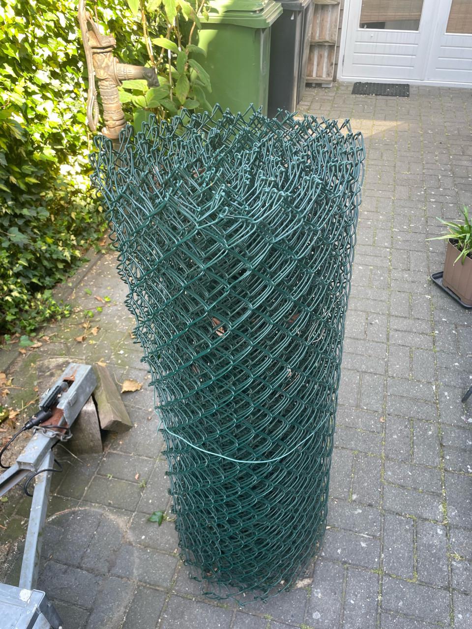 Harmonicagaas groen geplastificeerd H=1.3m