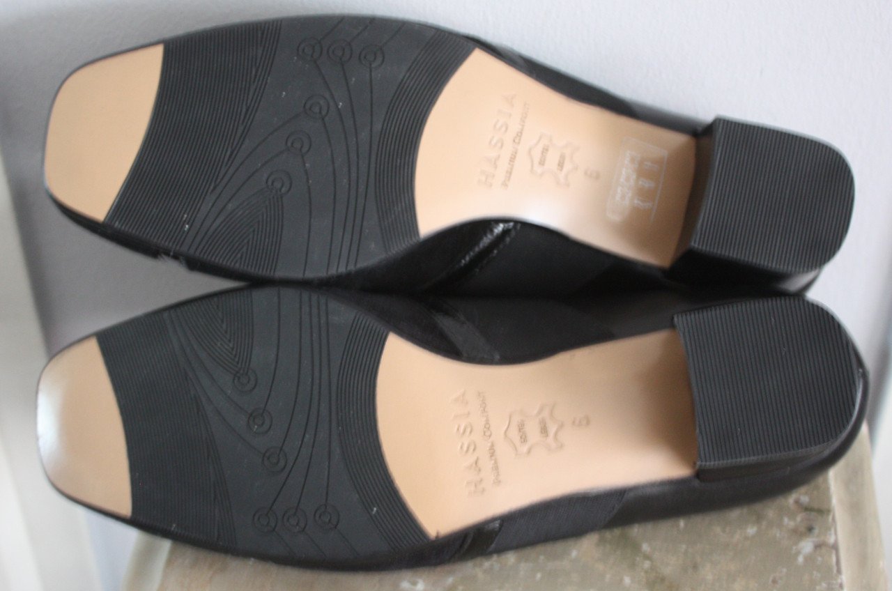 Zwarte pumps maat 6 J