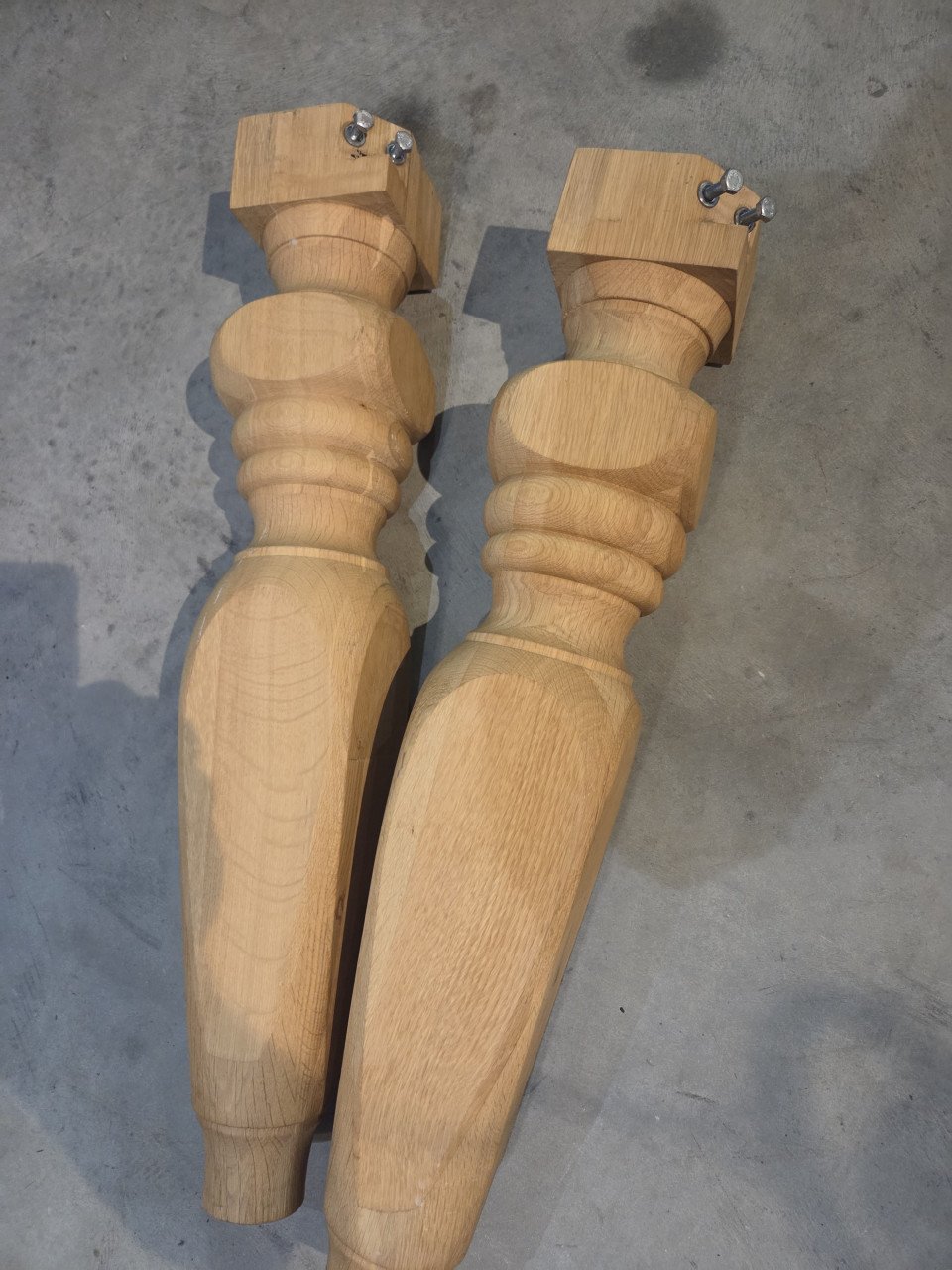 Massief eiken tafel