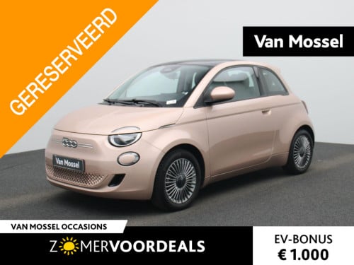 Fiat 500 icon 42 kwh | navigatie | panoramadak | apple carplay / android au