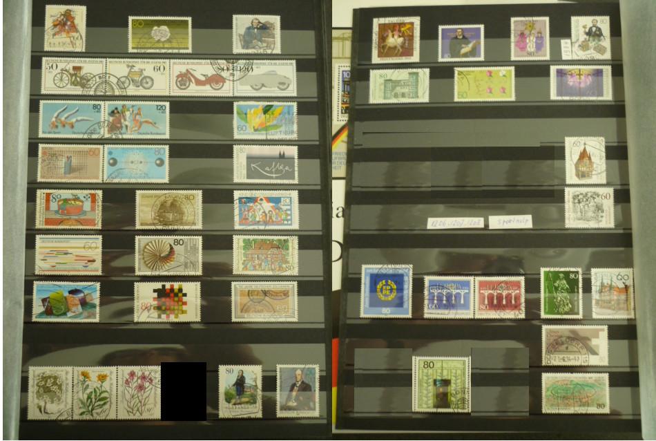 Duitsland postzegel verzameling 1982-2006 in klapper
