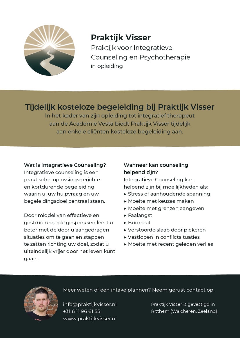 Begeleiding Integratieve Counseling -- Tijdelijk Gratis