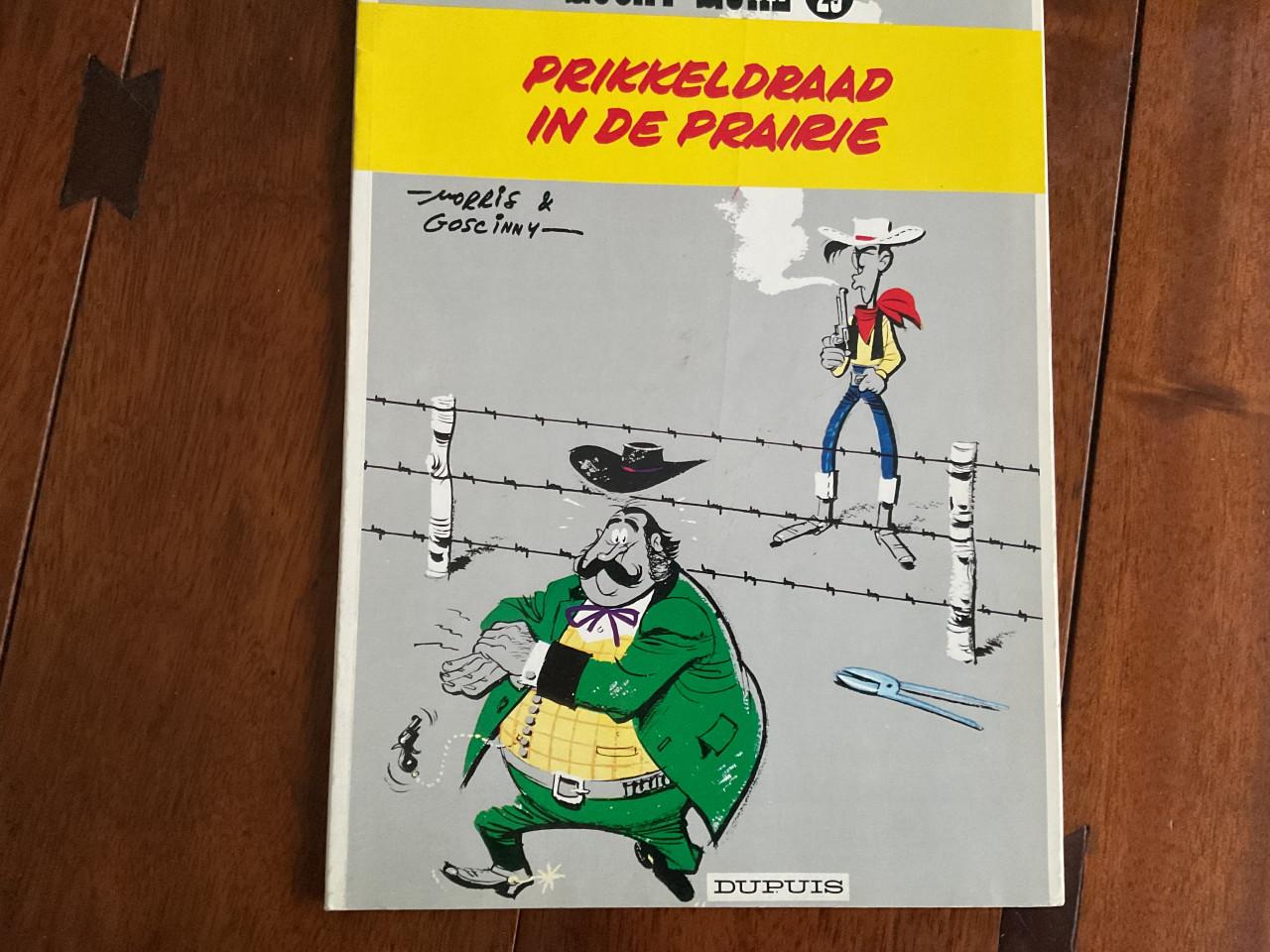 Lucky Luke.  Prikkeldraad in de Prairie.   Nr. 29