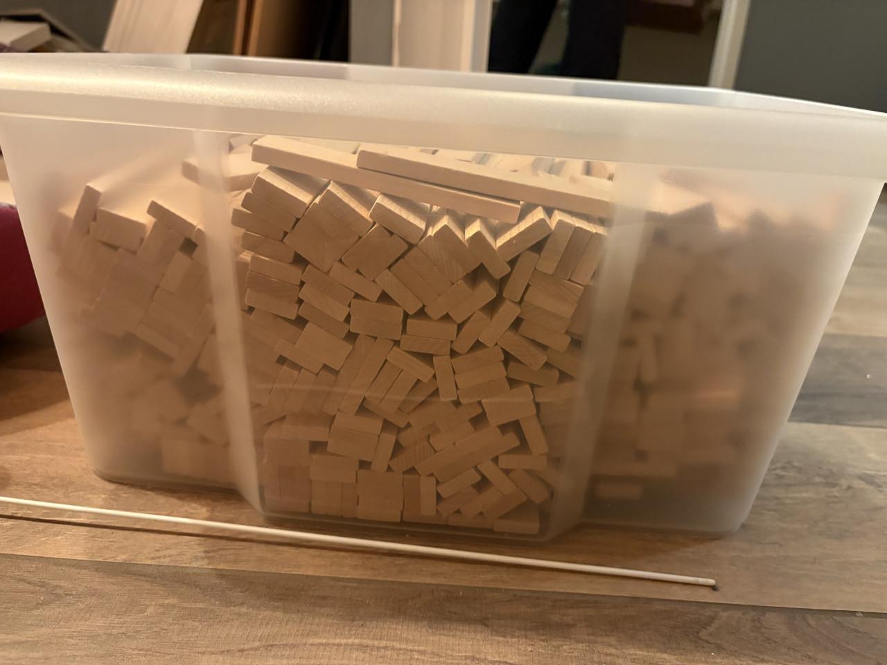 Houten blokjes Ikea lijkt op Kapla