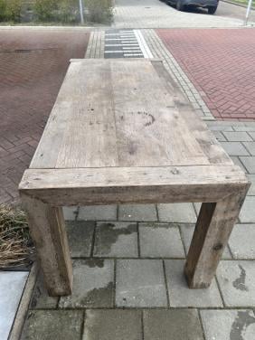 Houten tafel