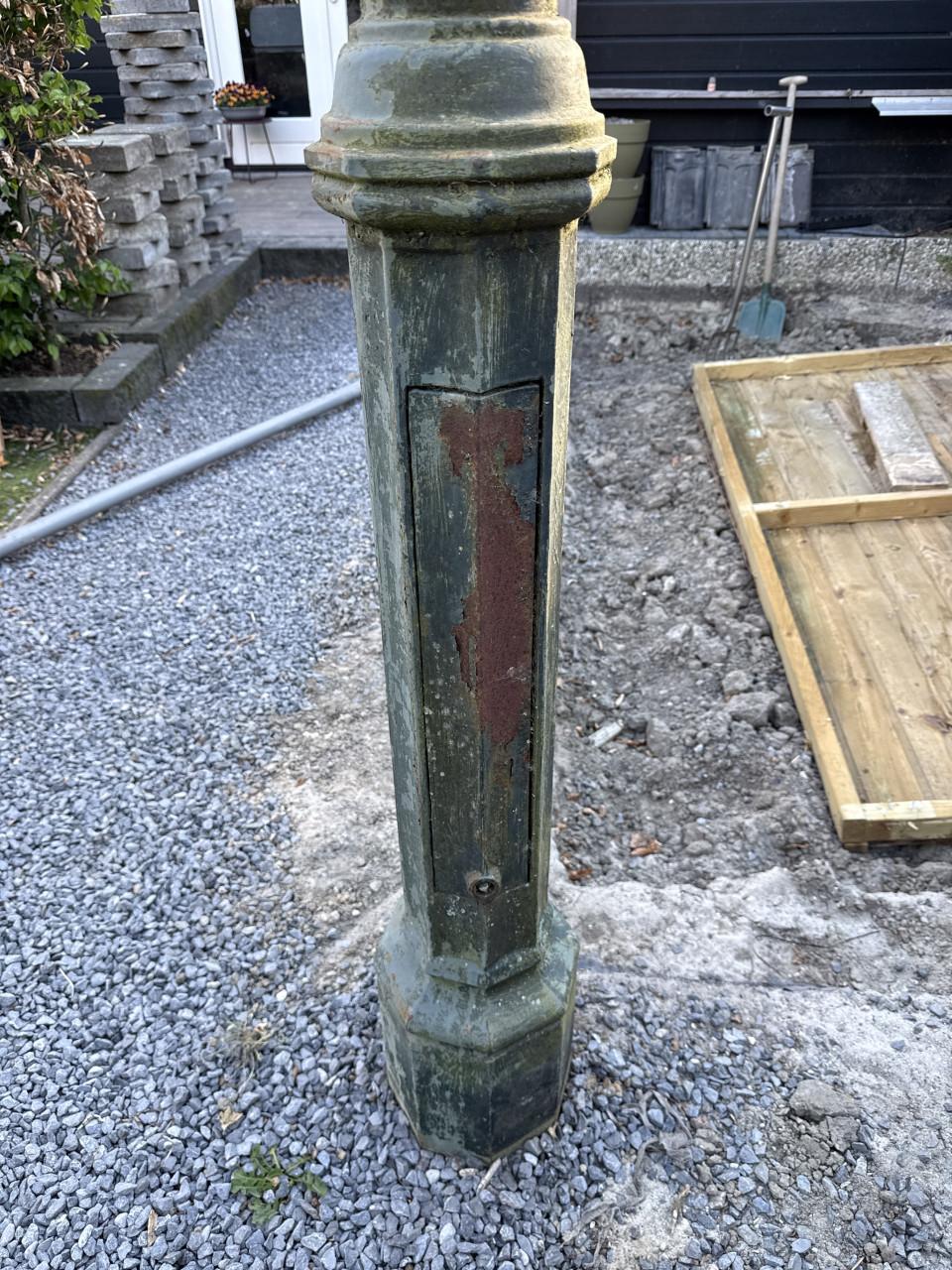 Klassieke lantaarnpaal