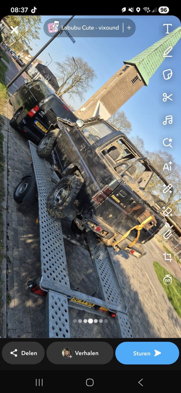 Daihatsu feroza voor cross