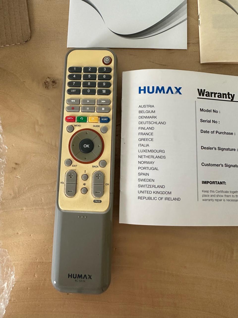 Humax PVR 9200 C