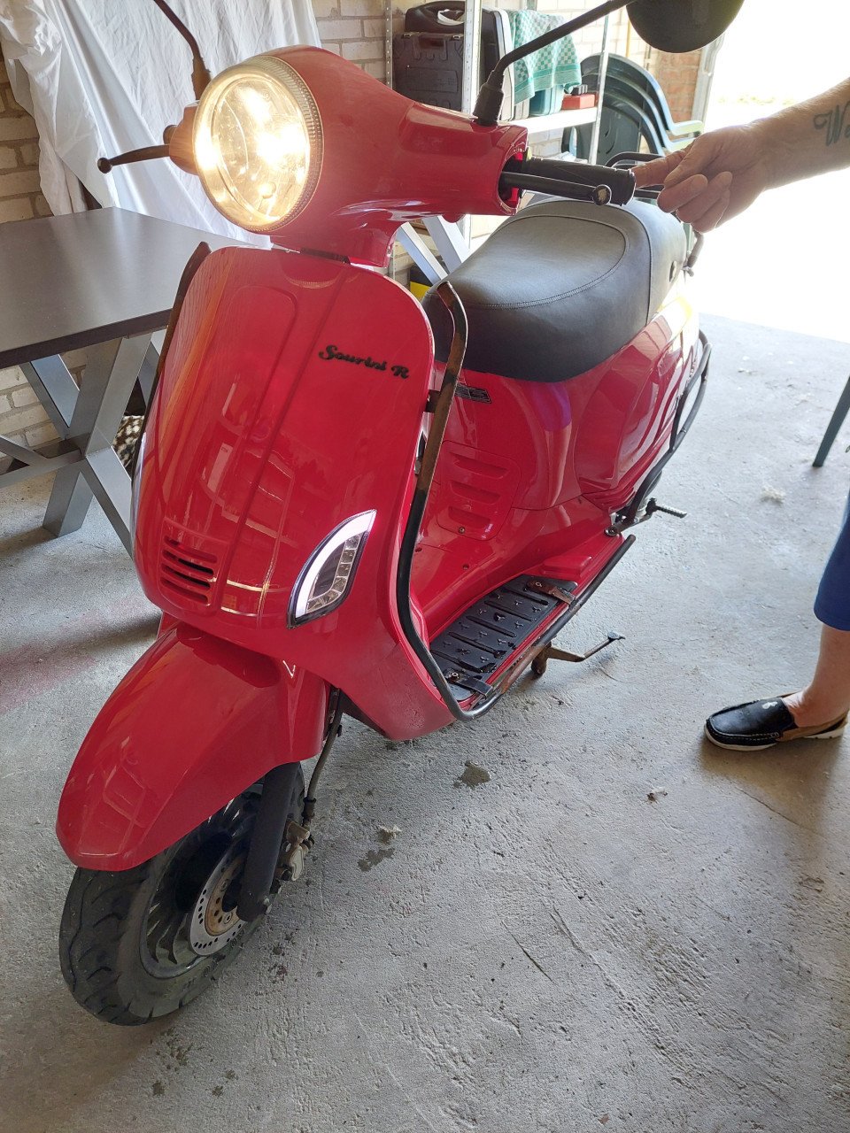 La Souris brom scooter