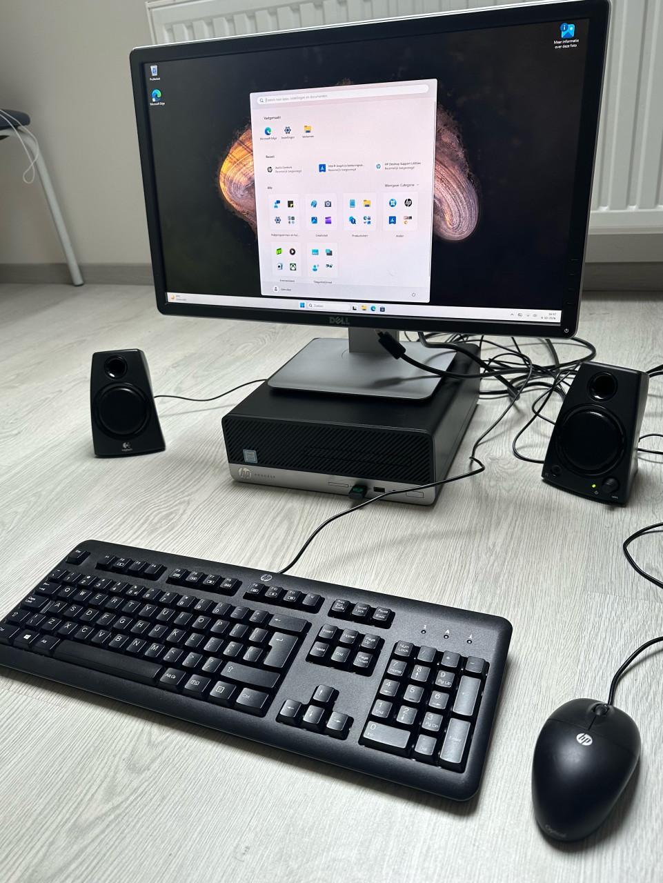 Complete set HP ProDesk/Core i5/SSD256GB/8GB Ram/Windows 11/