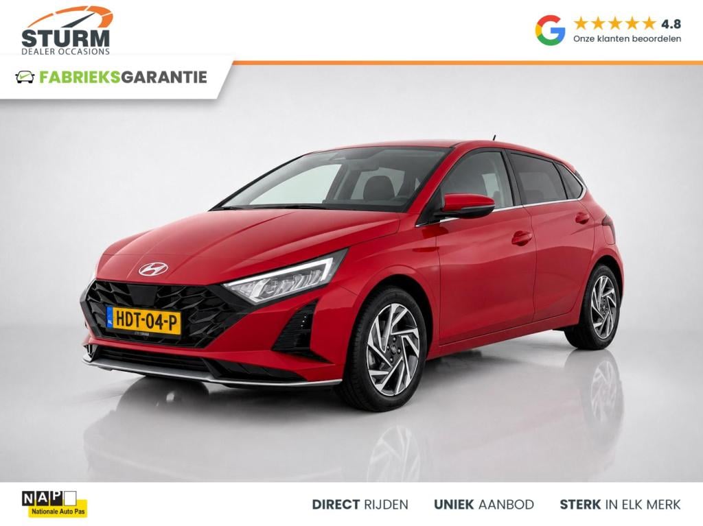 Hyundai I 20 1.0 t-gdi premium automaat incl. trekhaak, meest luxe uitvoeri