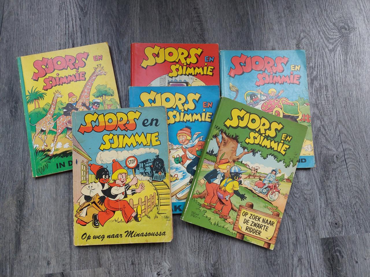 SJORS EN SJIMMIE STRIPBOEKEN.