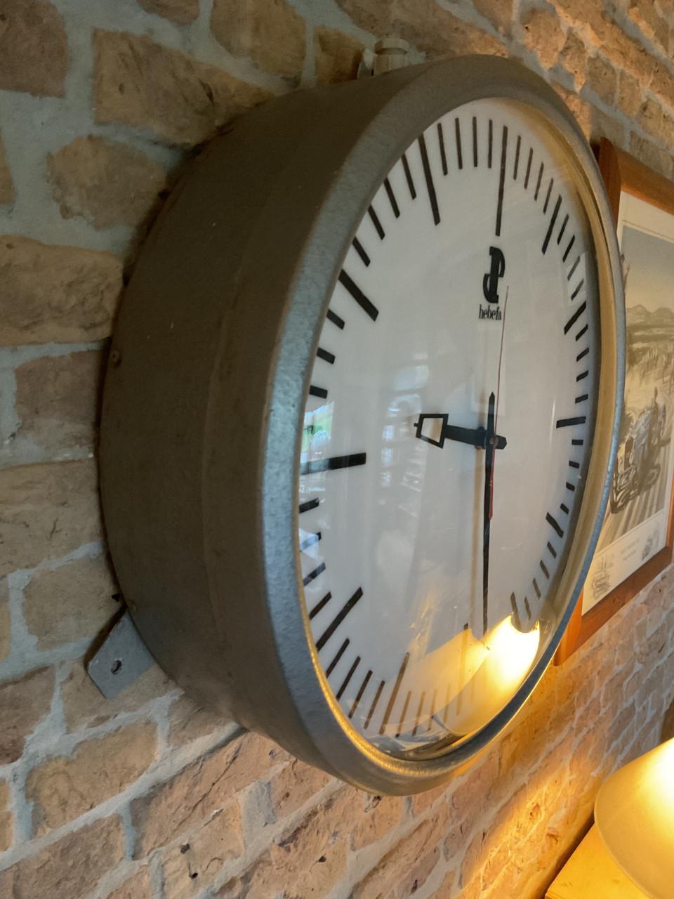 Originele stationsklok ( Jonge Poerink )