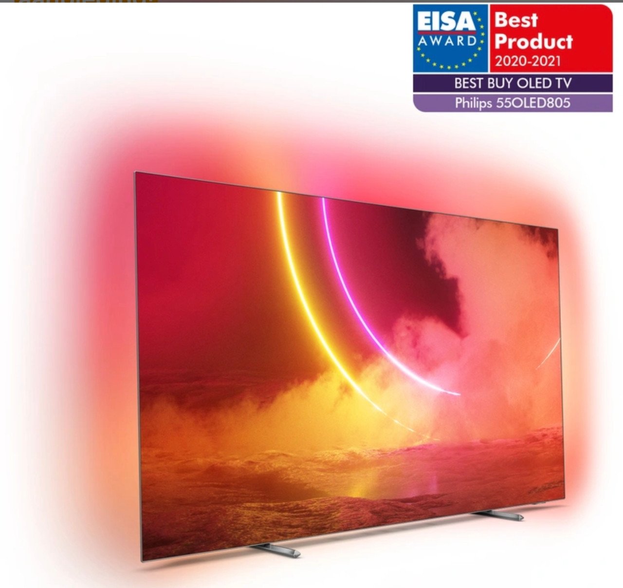 Oled 4K 100Hz tv is van  philips 55inch
