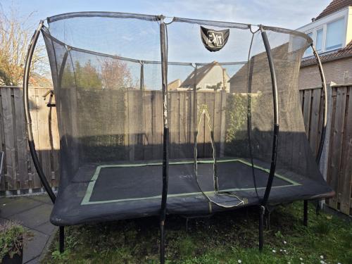 Trampoline Exit Silhouette