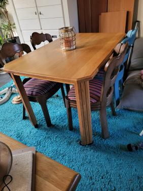 Eethoek met 4stoelen