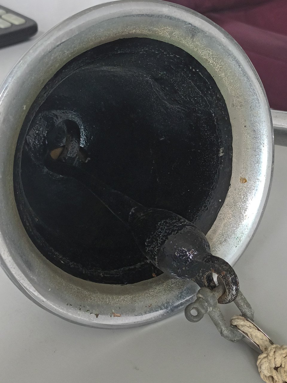 KOPER VERCHROOMDE SCHEEPSBEL