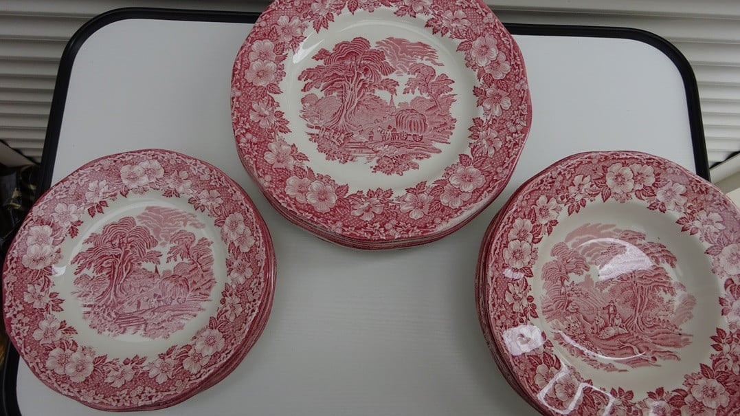 Woodland Enoch Wedgwood servies 3x6 borden