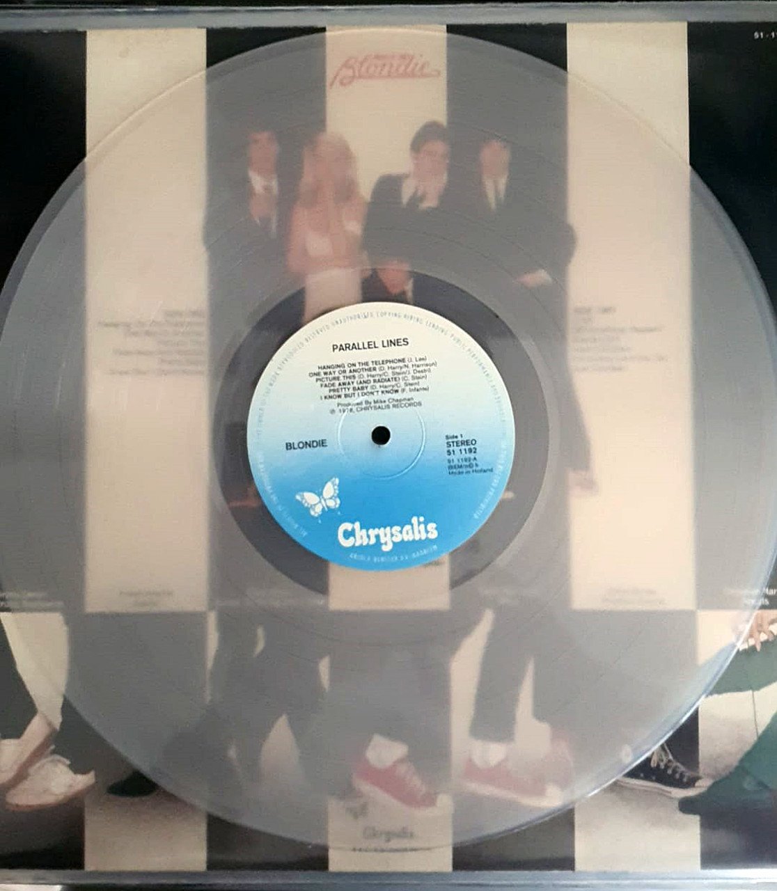Blondie Parallel Lines Doorzichtig vinyl 1978