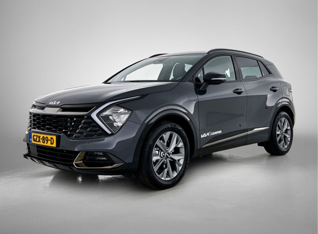 Kia Sportage 1.6 t-gdi hybrid dark edition | dark grey | stoelverwarming |