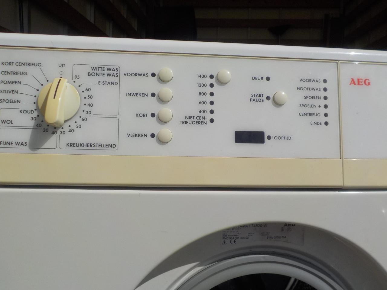 Wasmachine  OKO LAVAMAT 74520 update in zeer goede staat 6 kilo 1400 toere
