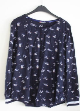 Blouse shirt met bloemen printje maat 40