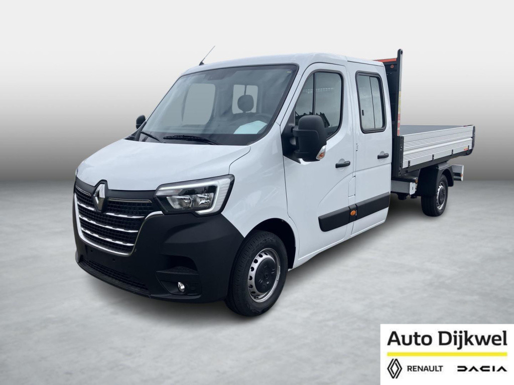 Renault Master t35 2.3 dci 165 l3 dc comfort kipper direct uit voorraad lev