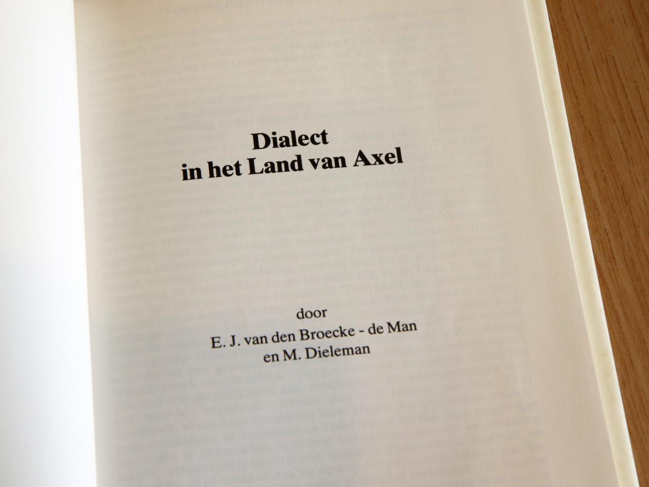 Dialect in het Land van Axel