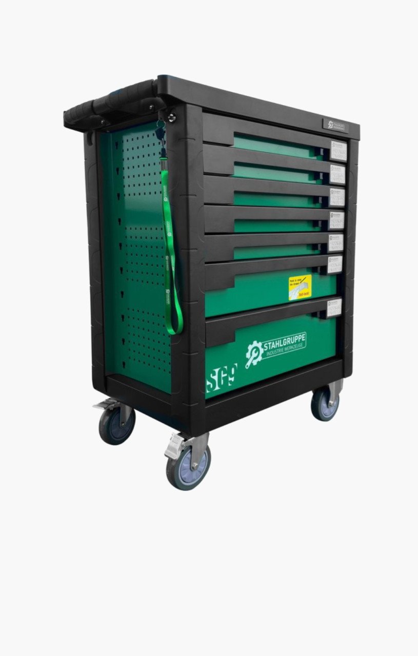 Stahlgruppe gereedschapwagen 7 lades en 5 gevuld .NIEUW