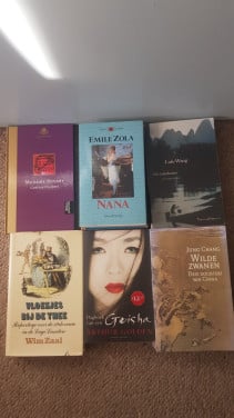 5 boeken klassieken buitenland + w.zaal