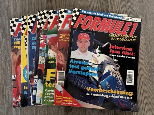 Formule 1 tijdschriften