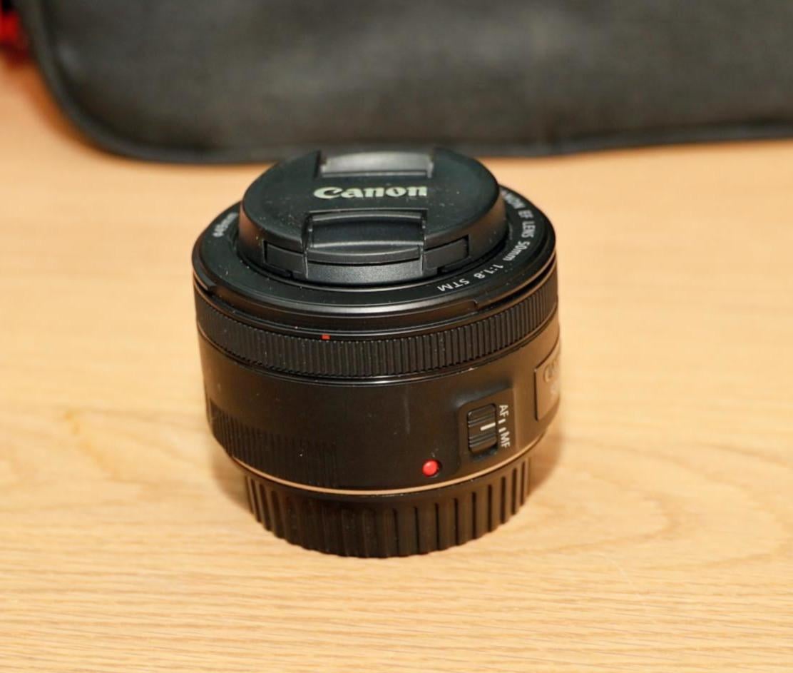 Canon EF 50mm f/1.8 STM lens