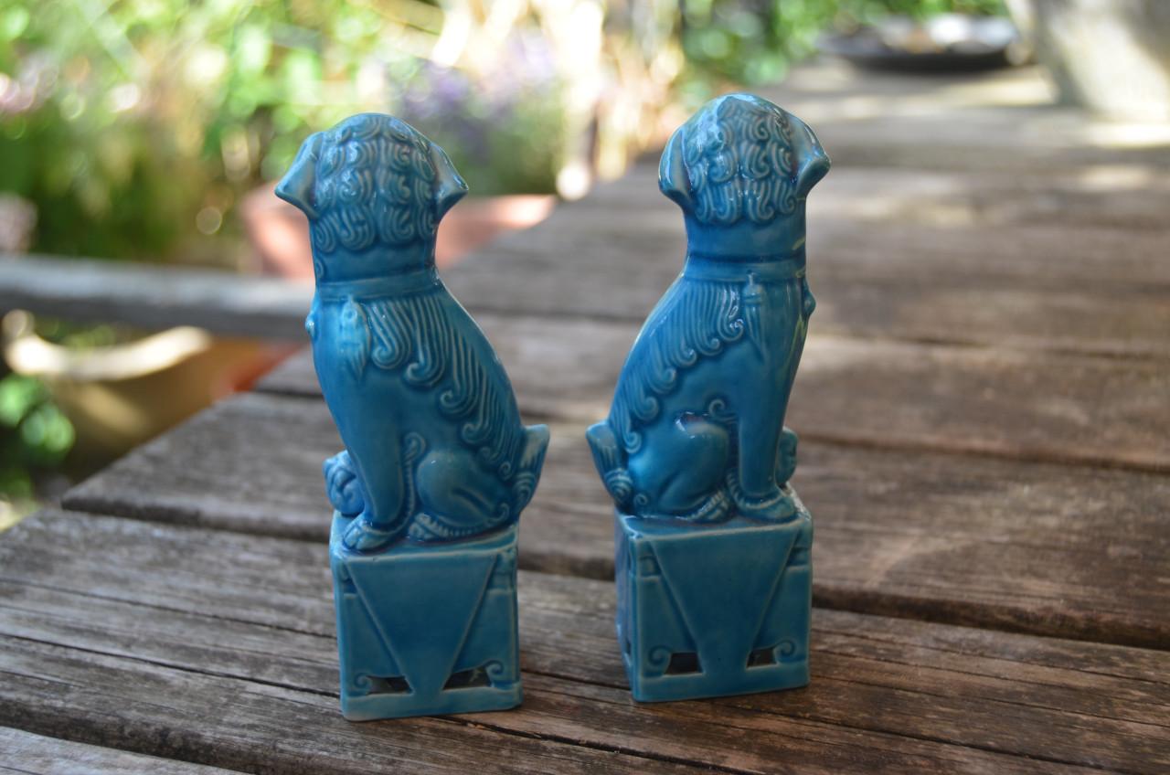 2 Chinese Foo Dogs + 1 reserve in prima staat