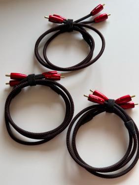 Set AudioQuest Golden Gate audiokabels zie tekst