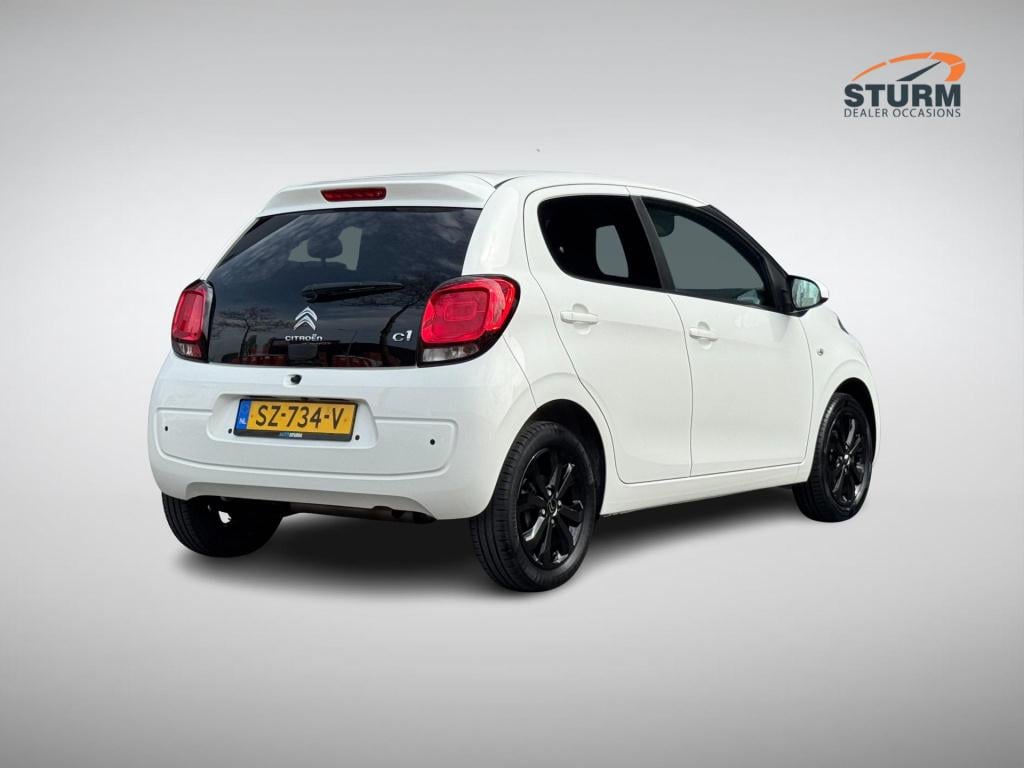Citroen C1 1.0 e-vti shine navigatie + park. sensor, nl-auto!