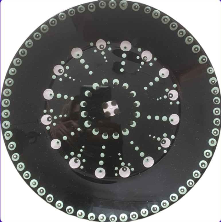 Workshop Dots/ stippen op een bordje