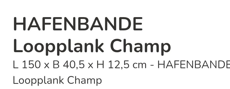 Loopplank voor de hond