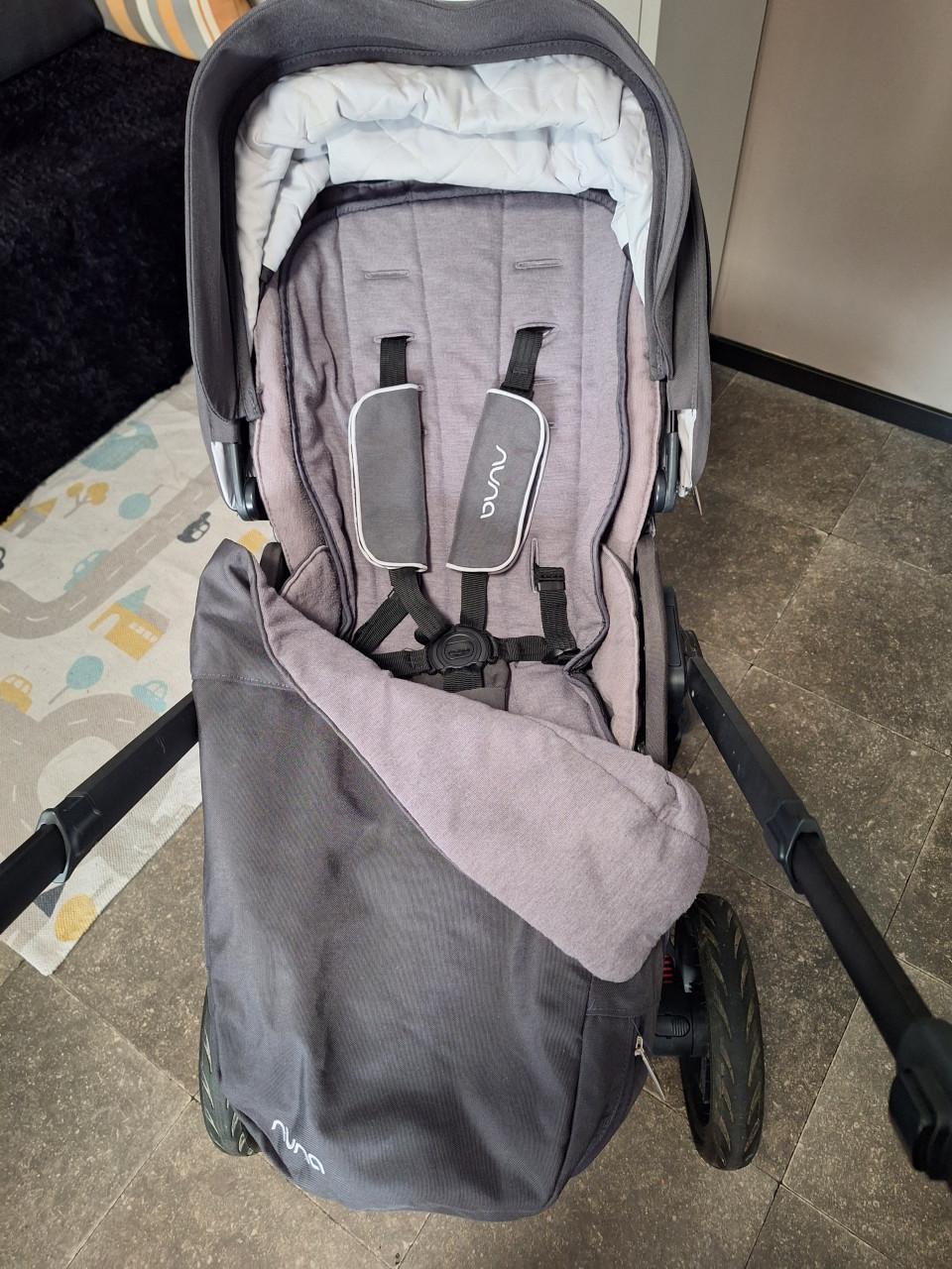 Nuna kinderwagen + maxi cosi
