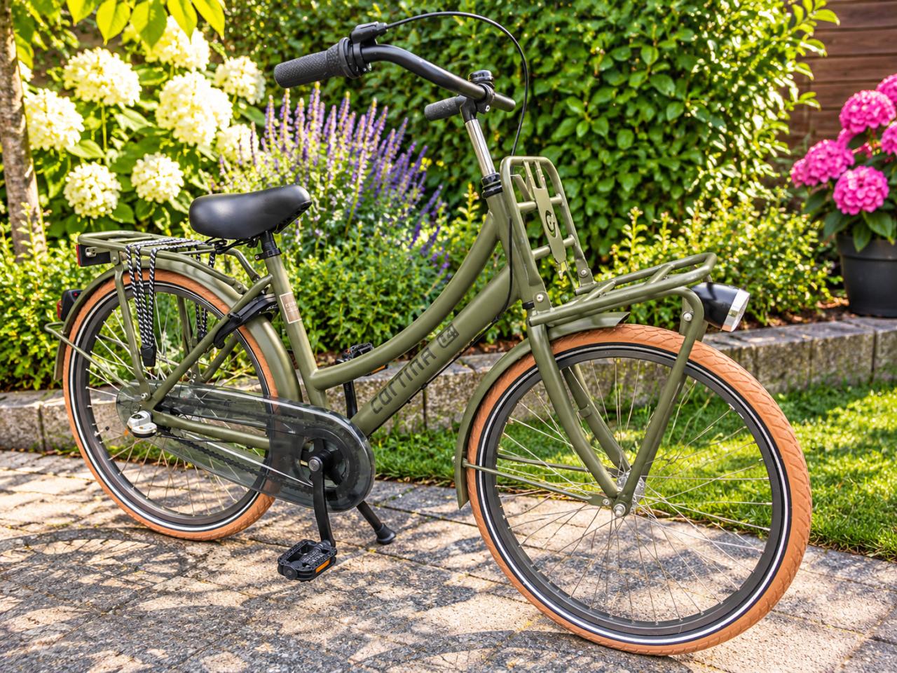 🚲 Cortina U4 24 inch – Nieuwe banden & zadel