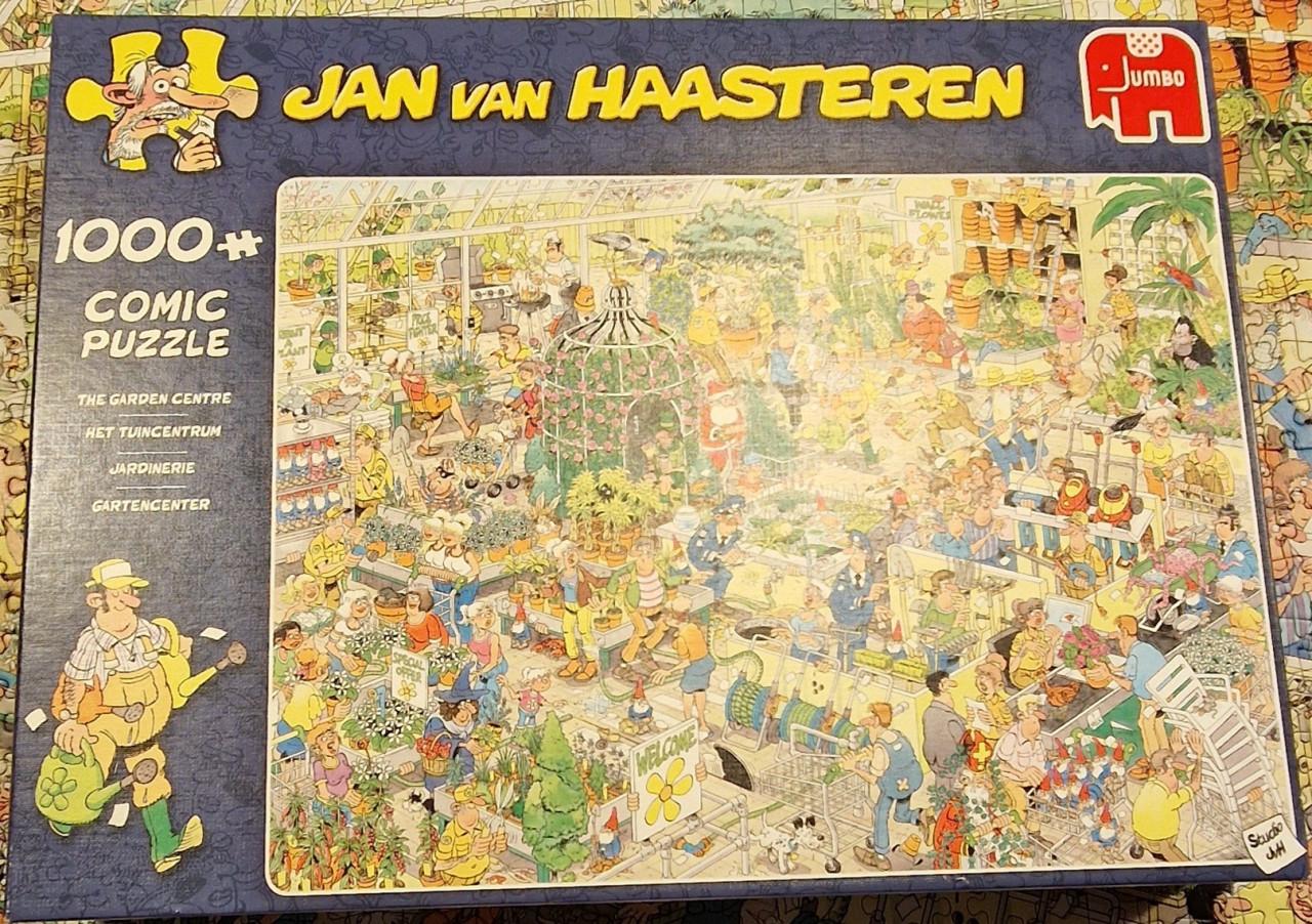 Jan van Haasteren 1000st het tuincentrum