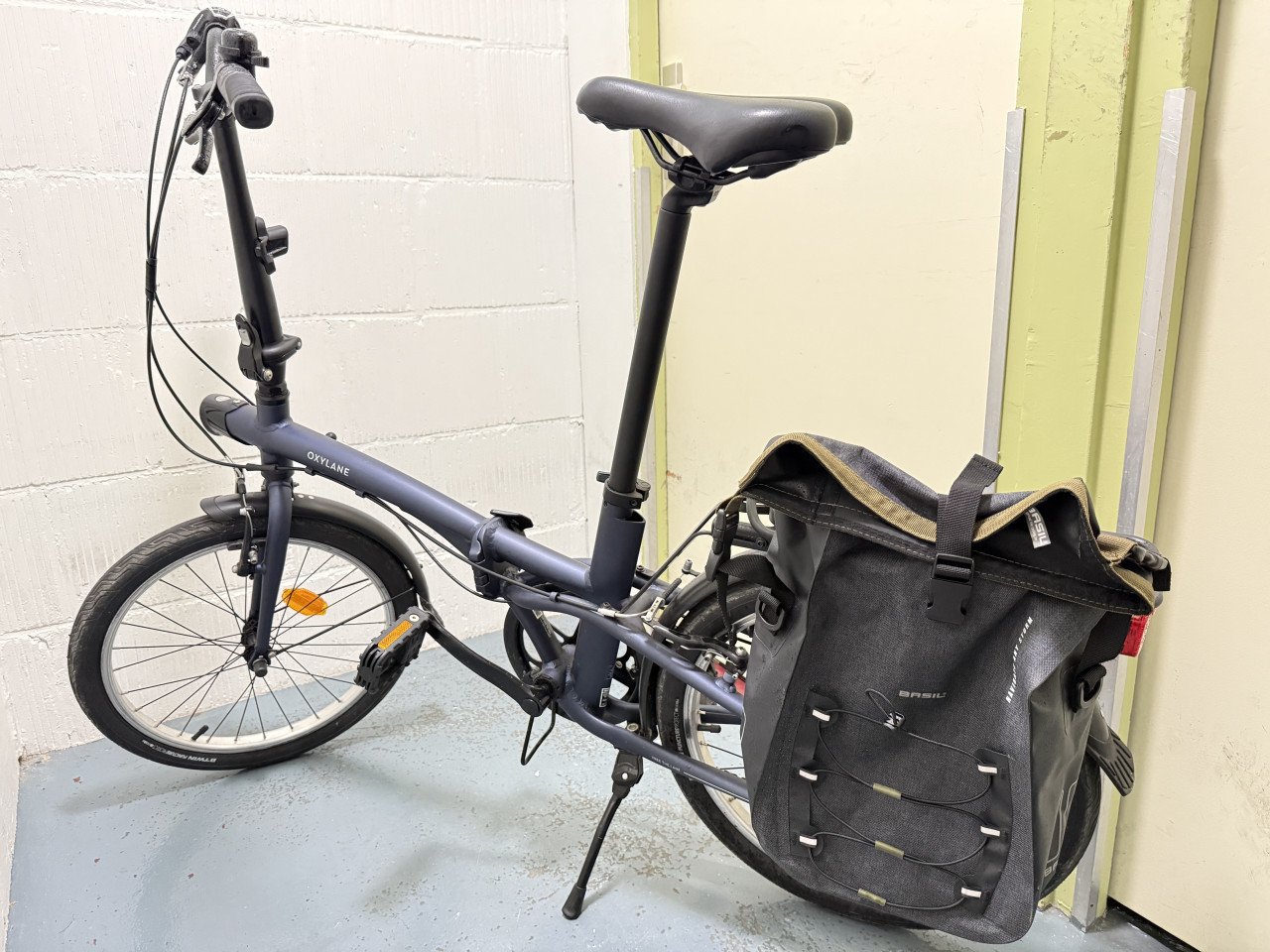 In nieuwe staat 2 vouwfietsen merk B-twin 500