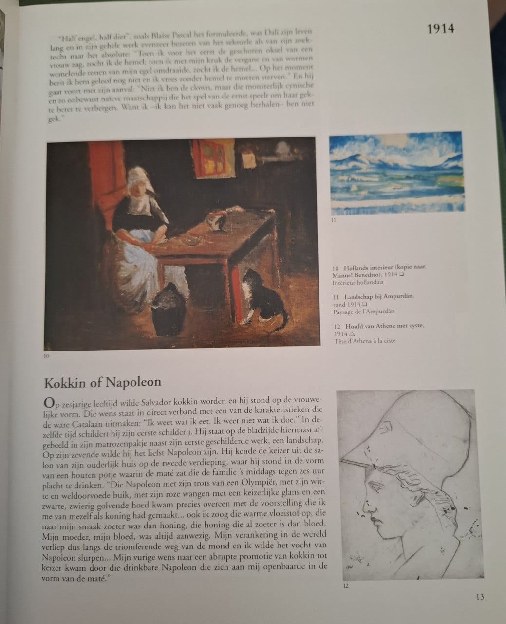 Salvador Dali, 1904-1989, Het geschilderde werk, Deel 1, 1904-1946