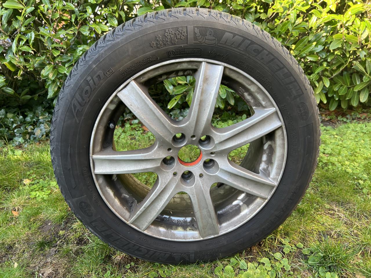 4 winterbanden Michelin Alpin