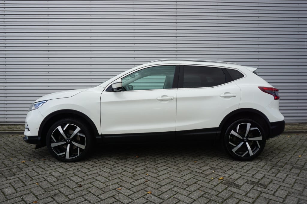 Nissan Qashqai 1.3 dig-t tekna climate / cruise / navi / camera / stoelverw