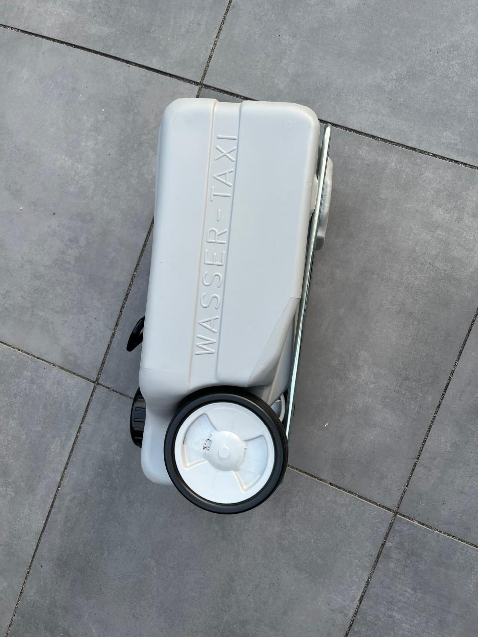 Vuilwatertank voor onder een caravan of camper