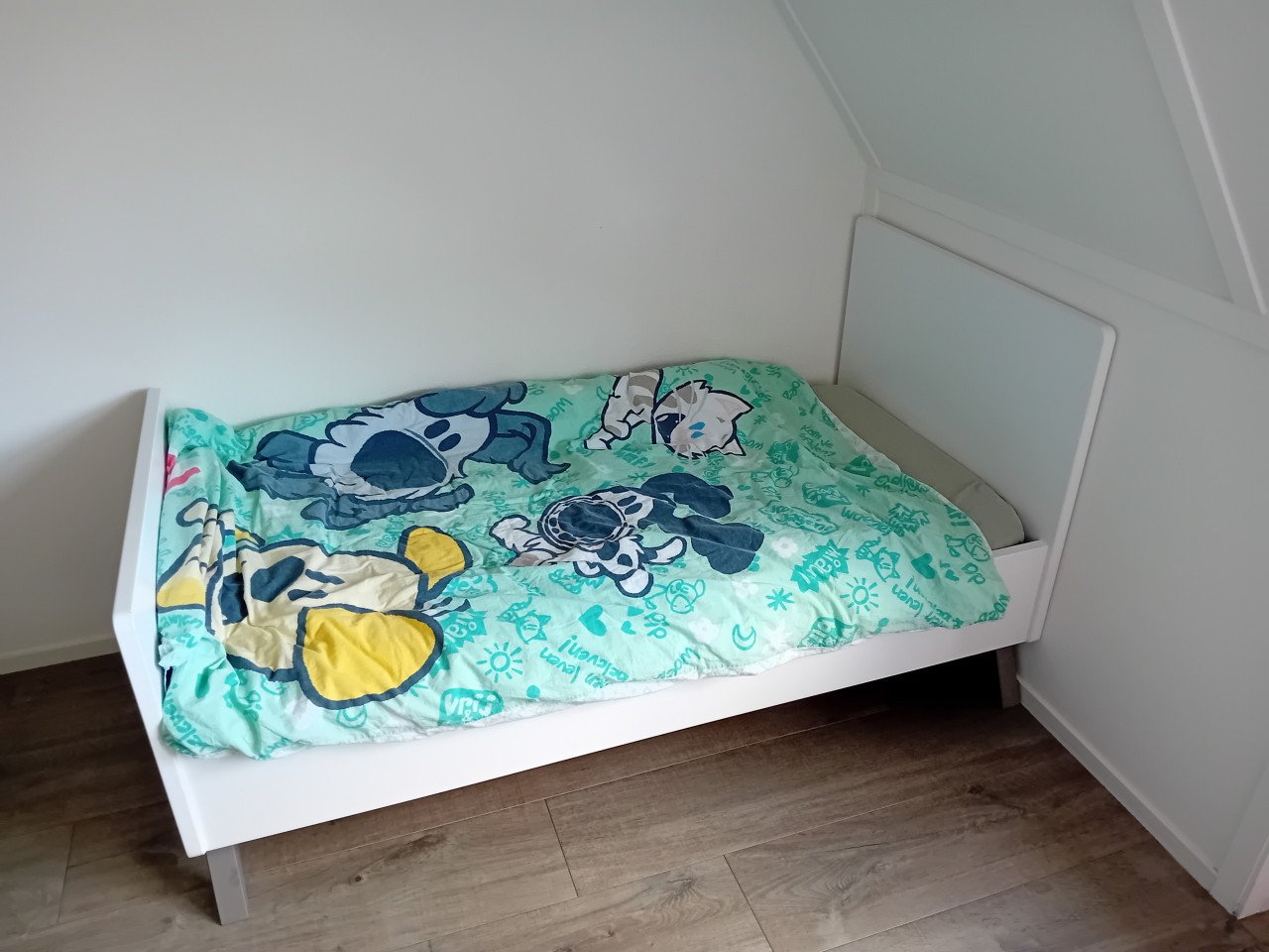Peuterbed Bopita 150 x70 inclusief matras en deken