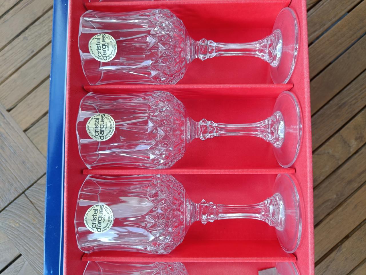 Cristal d'Arques glazen