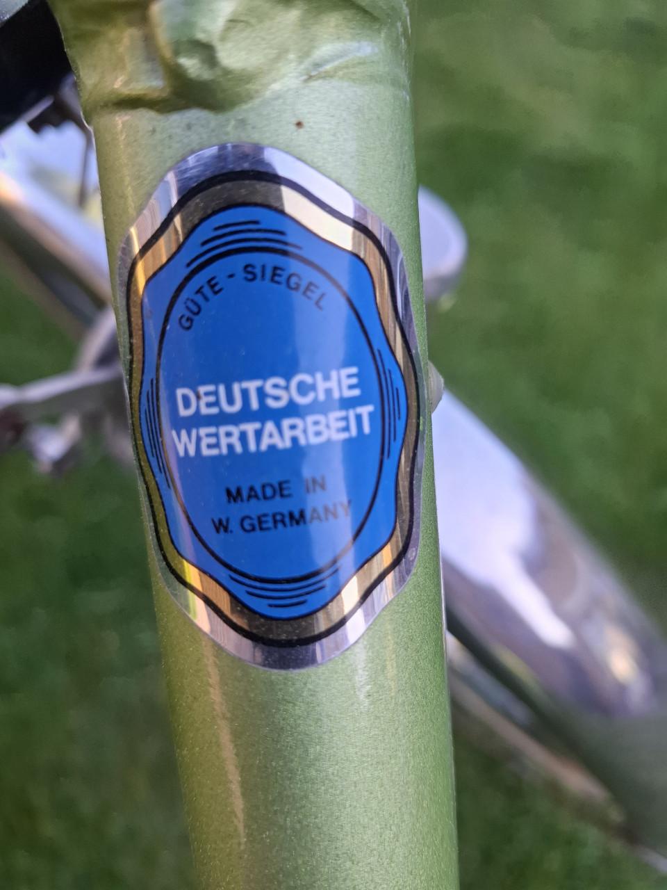 Retro vouwfiets