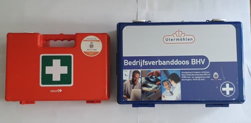 2× BHV - Bedrijfs-Verbanddoos
