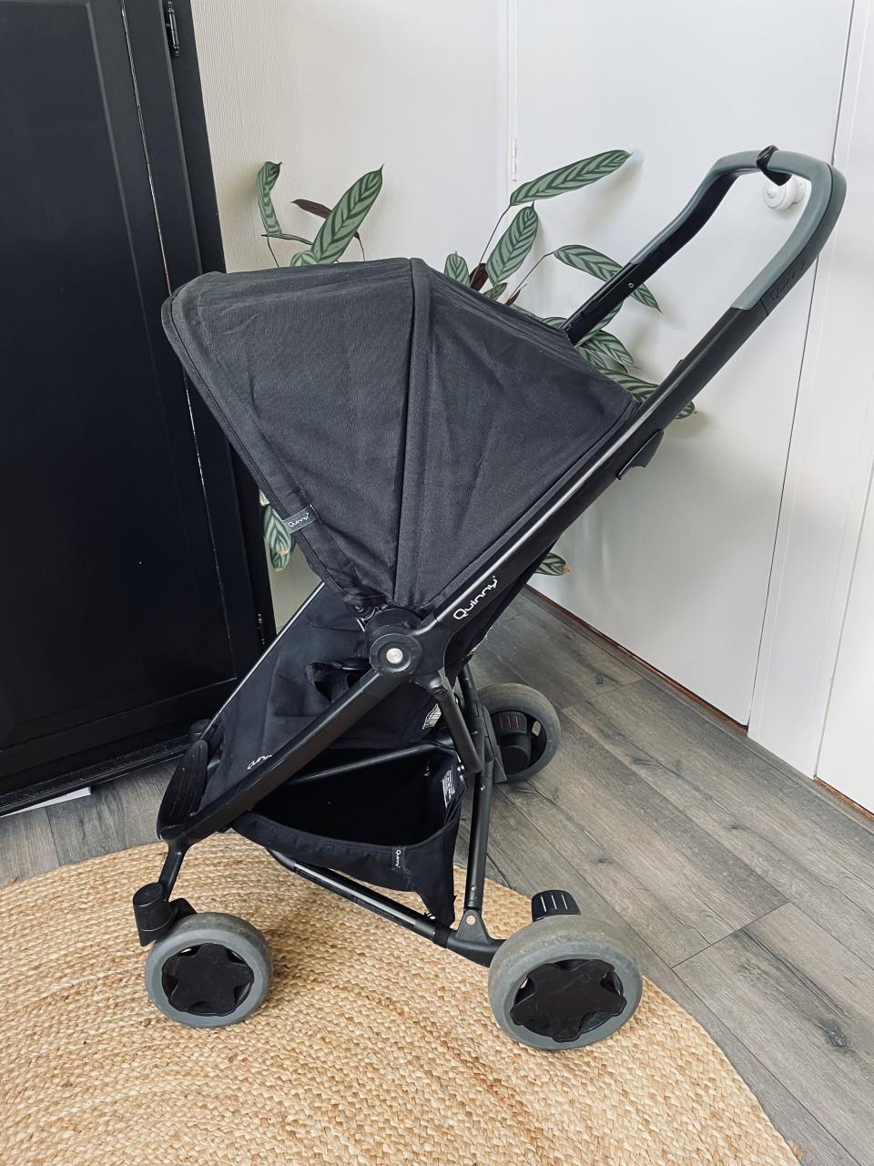Quinny Xpress plus buggy kleur zwart